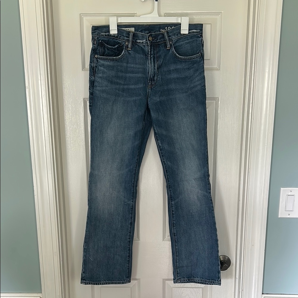 Gap Men's Boot Cut 1969 Blue Jeans 34x32